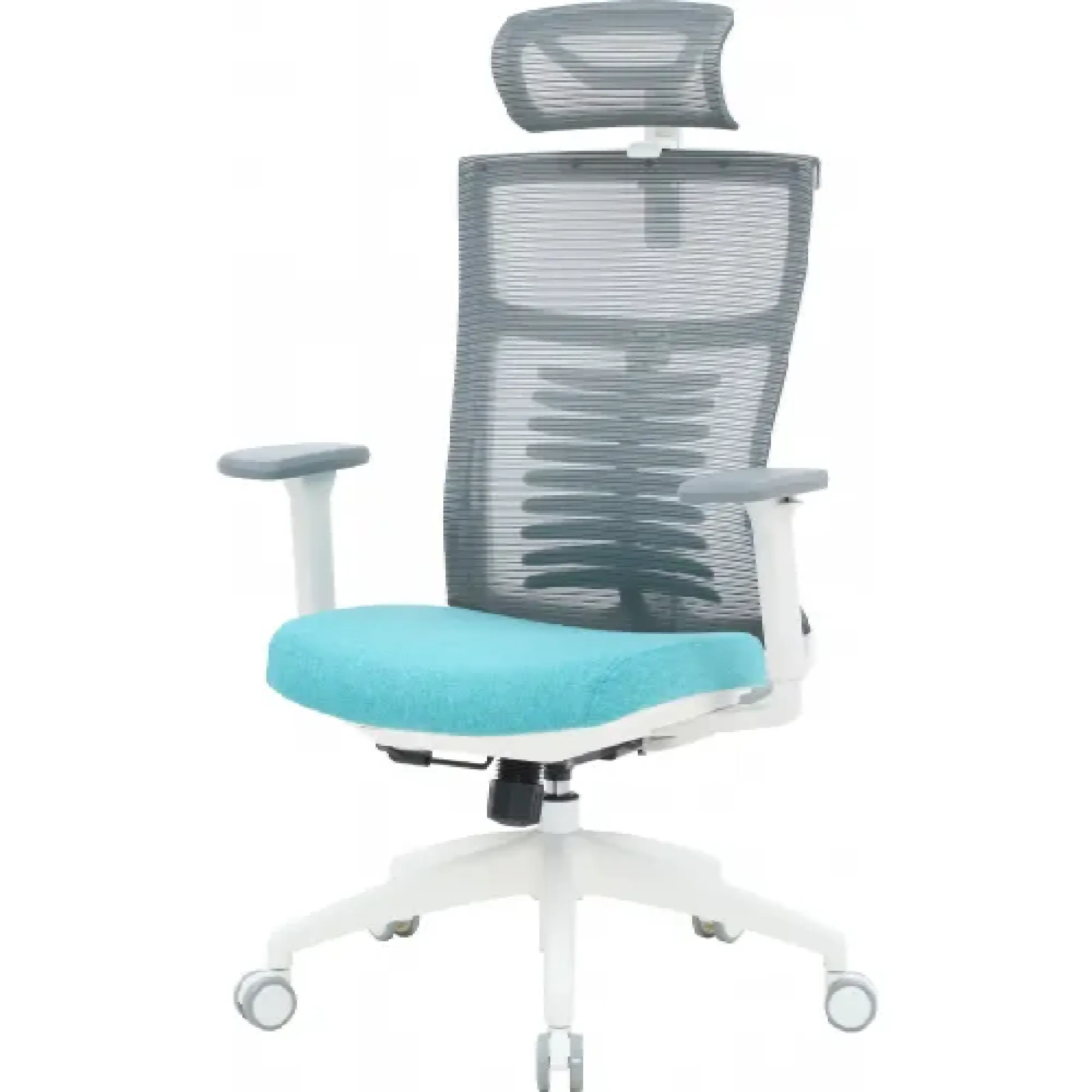 Купить Кресло офисное Officepro Balance OC550-W-DG-BL White/Dark Gray/Blue - фото 2