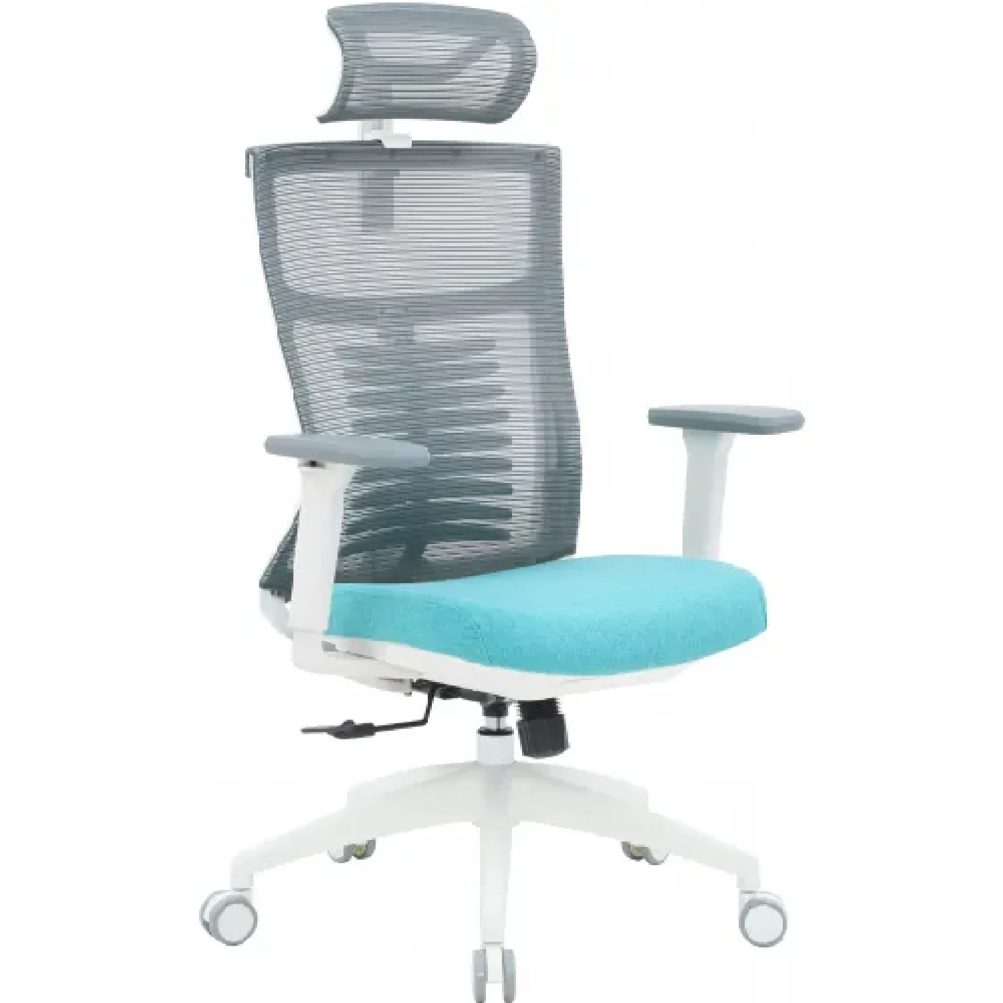 Купить Кресло офисное Officepro Balance OC550-W-DG-BL White/Dark Gray/Blue - фото 3