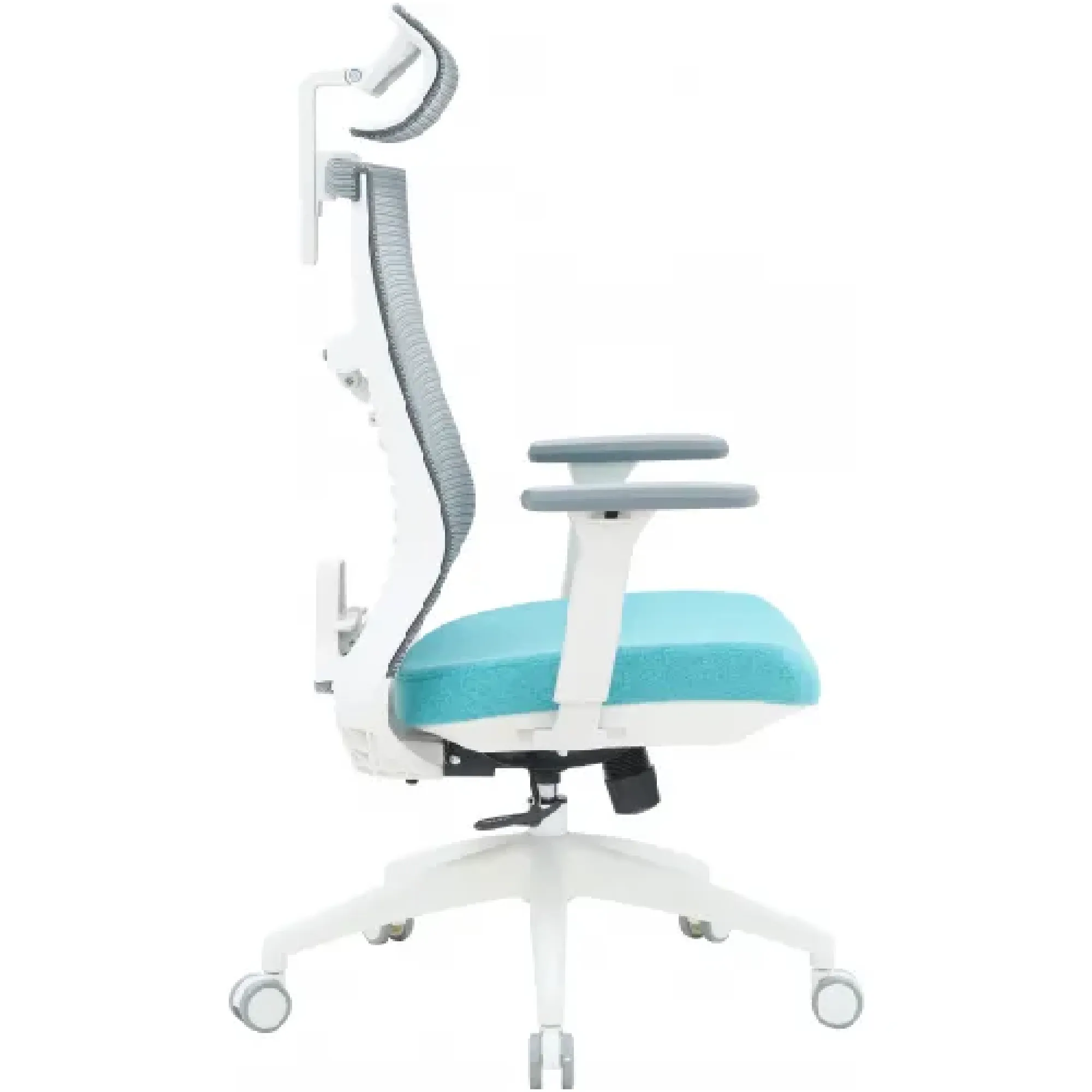 Купить Кресло офисное Officepro Balance OC550-W-DG-BL White/Dark Gray/Blue - фото 4