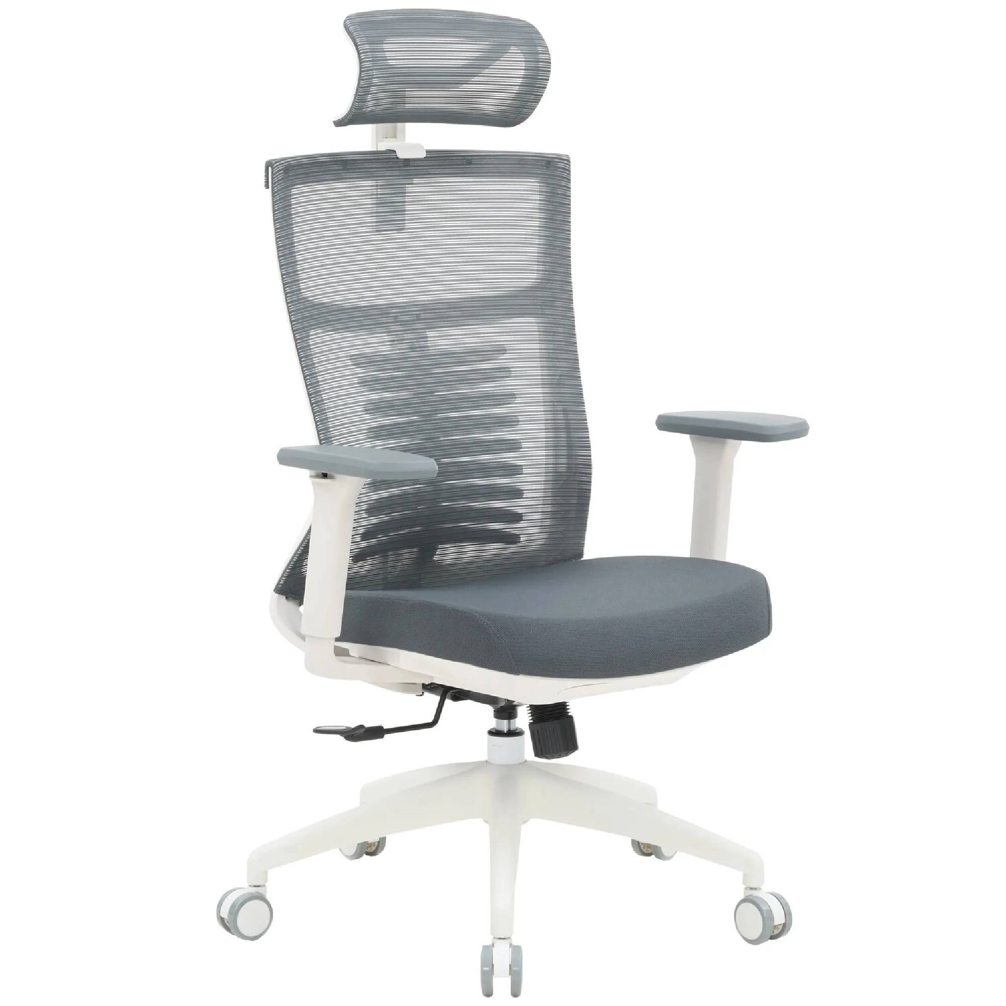 Купить Кресло офисное Officepro Balance OC550-W-DG-DG White/Dark Gray - фото 2