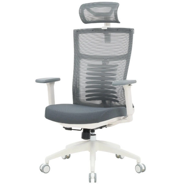 Купить Кресло офисное Officepro Balance OC550-W-DG-DG White/Dark Gray - фото 3