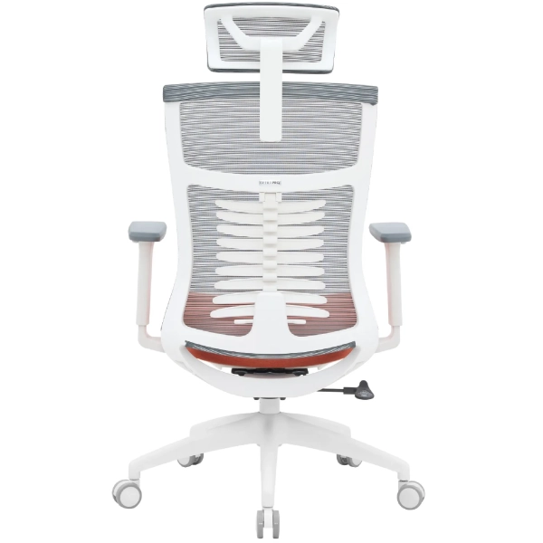 Купить Кресло офисное Officepro Balance OC550-W-DG-OR White/Dark Gray/Orange - фото 6