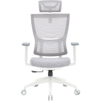 Купить Кресло офисное Officepro Elegant OC600-W-LG-LG White/Light Gray - фото 1
