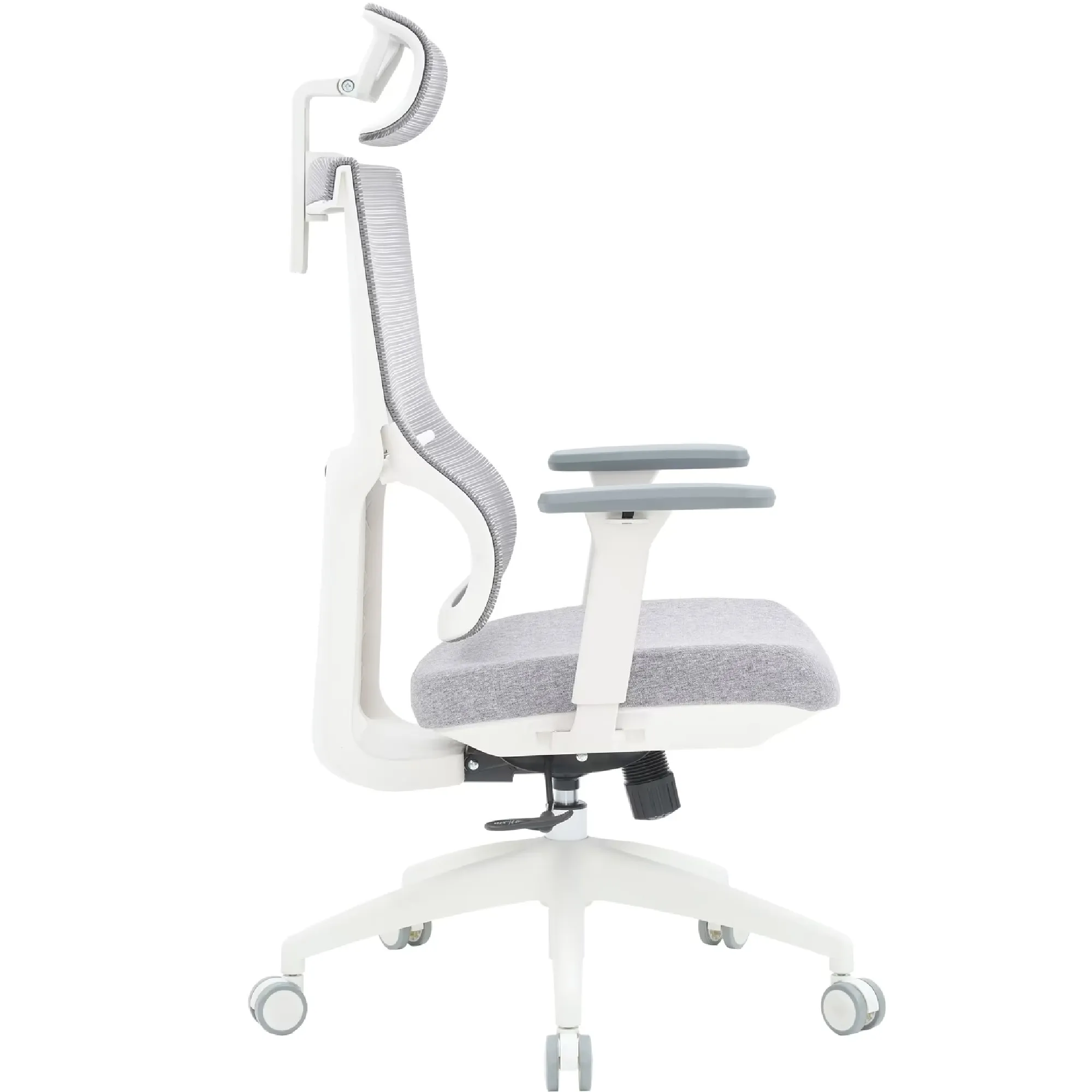 Купити Крісло офісне Officepro Elegant OC600-W-LG-LG White/Light Gray - фото 4