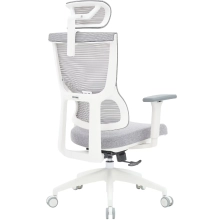 Купити Крісло офісне Officepro Elegant OC600-W-LG-LG White/Light Gray - фото 5