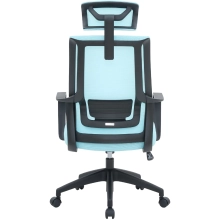 Купить Кресло офисное Officepro Harmony OC310-B-BL-BL Black/Blue - фото 6