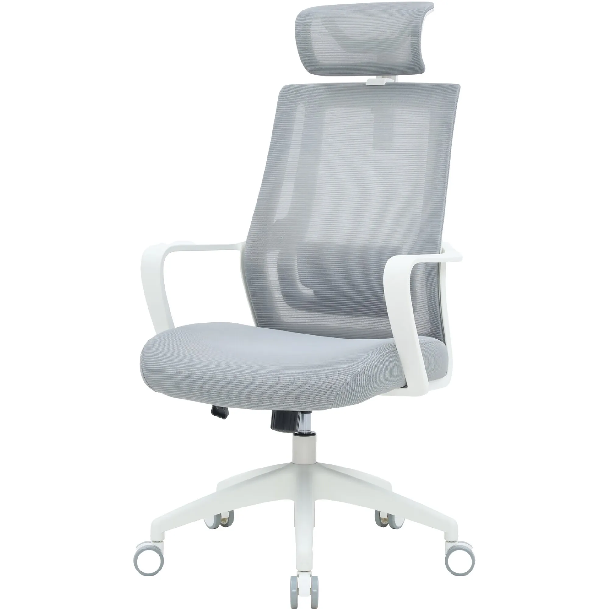Купить Кресло офисное Officepro Harmony OC310-W-LG-LG White/Light Gray - фото 3