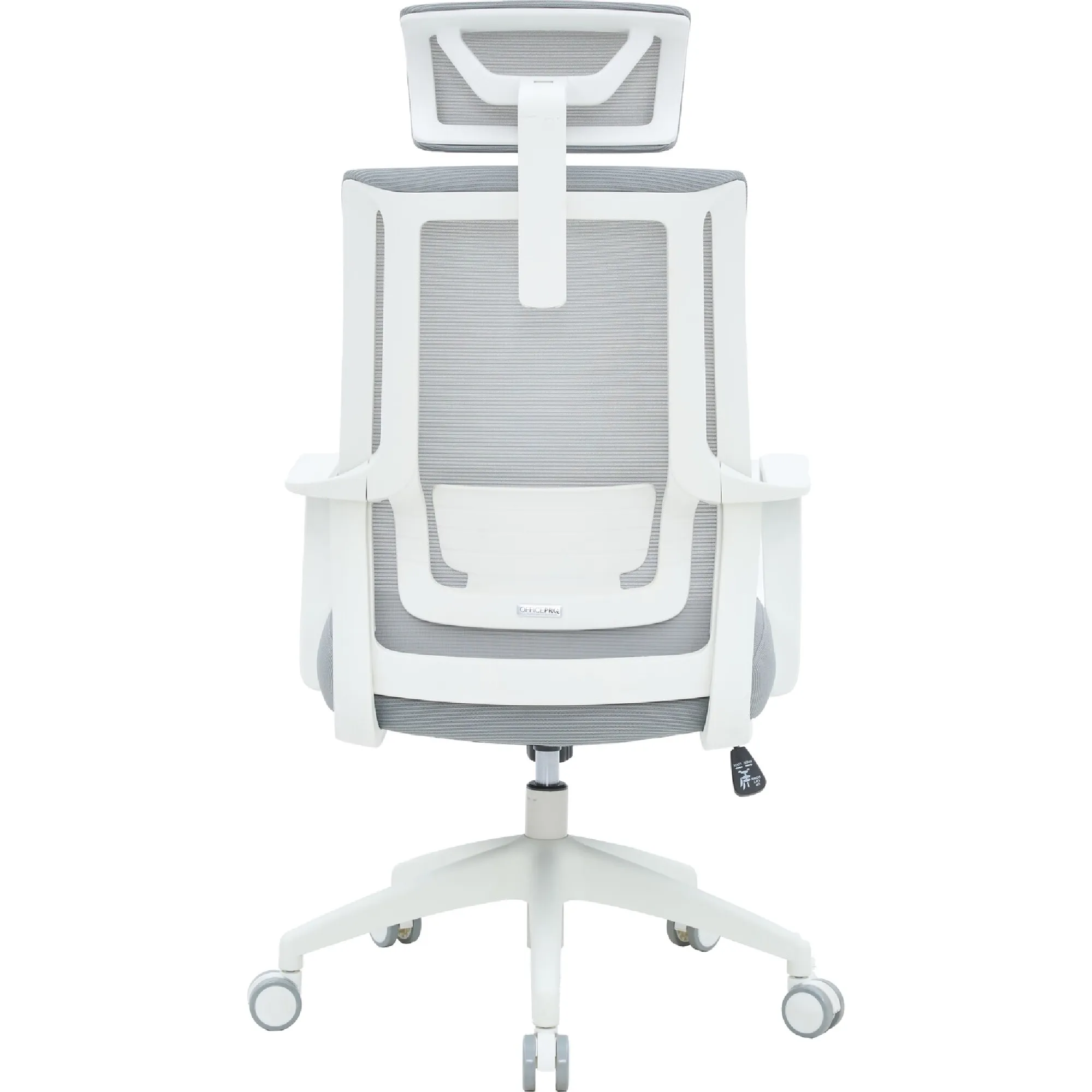 Купить Кресло офисное Officepro Harmony OC310-W-LG-LG White/Light Gray - фото 6