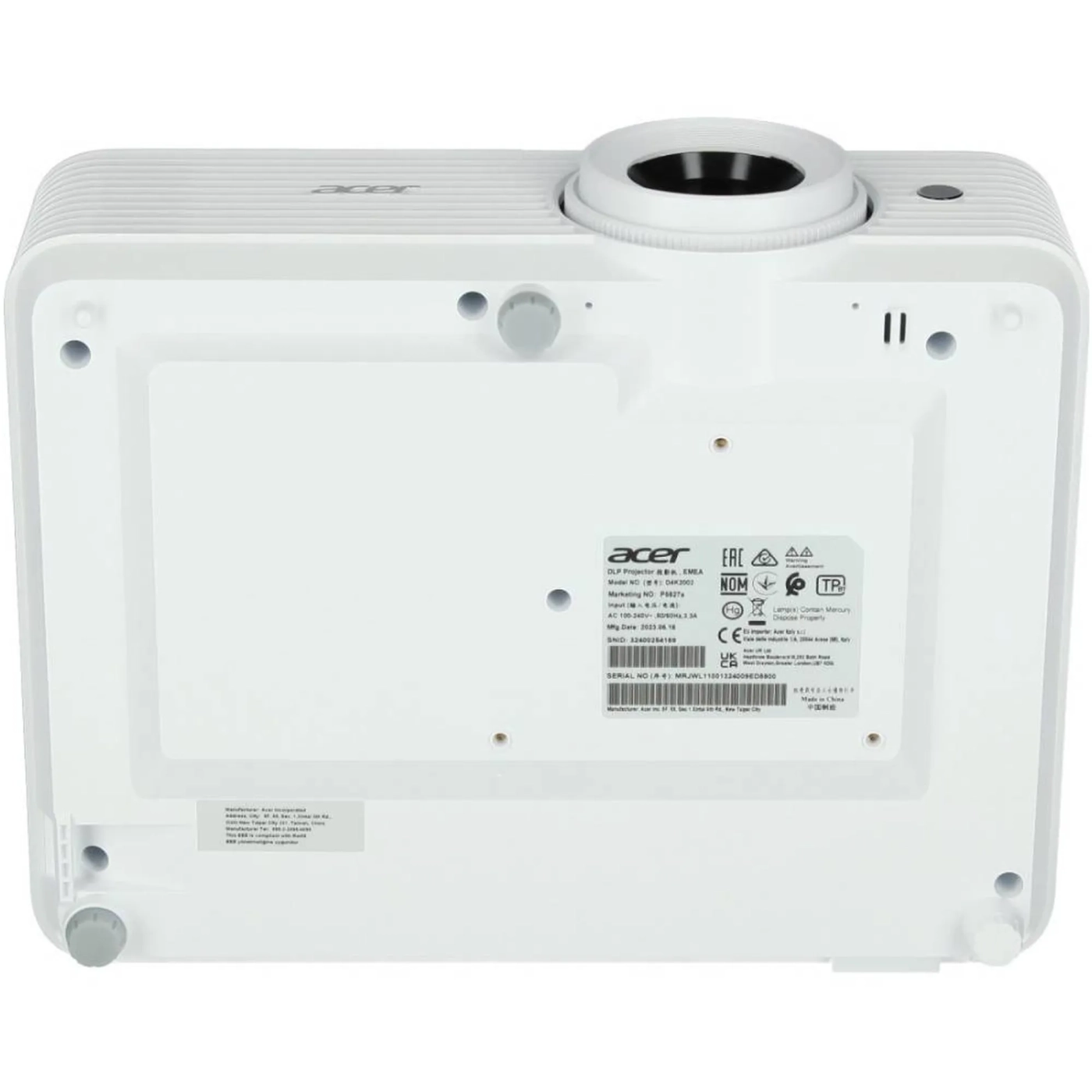 Купити Проєктор Acer P5827a (MR.JWL11.001) - фото 6