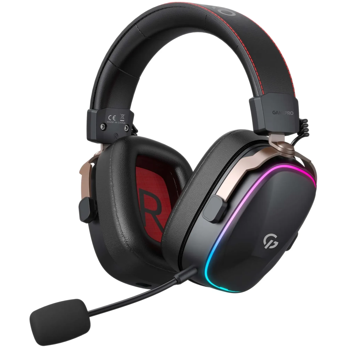 Купити Навушники GamePro Asgard Valkyria Wireless RGB Tri-Mod Black (HSW249) - фото 1