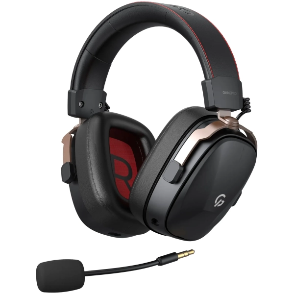 Купити Навушники GamePro Asgard Valkyria Wireless RGB Tri-Mod Black (HSW249) - фото 4