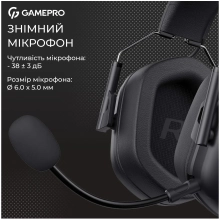 Купить Наушники GamePro Genesis Hunter Black (HS1350B) - фото 6