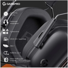 Купить Наушники GamePro Genesis Hunter Black (HS1350B) - фото 12