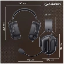 Купить Наушники GamePro Genesis Hunter Black (HS1350B) - фото 14