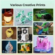 Купить Ultra PLA Filament (пластик) для 3D принтера Creality Soleyin 1кг, 1.75мм, ананасово-желтый (3301010506) - фото 8
