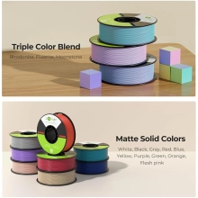Купить Ultra PLA Filament (пластик) для 3D принтера Creality Soleyin матовый 1кг, 1.75мм, белый (3301010512) - фото 5