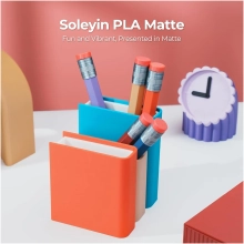 Купить Ultra PLA Filament (пластик) для 3D принтера Creality Soleyin матовый 1кг, 1.75мм, чёрный (3301010513) - фото 2