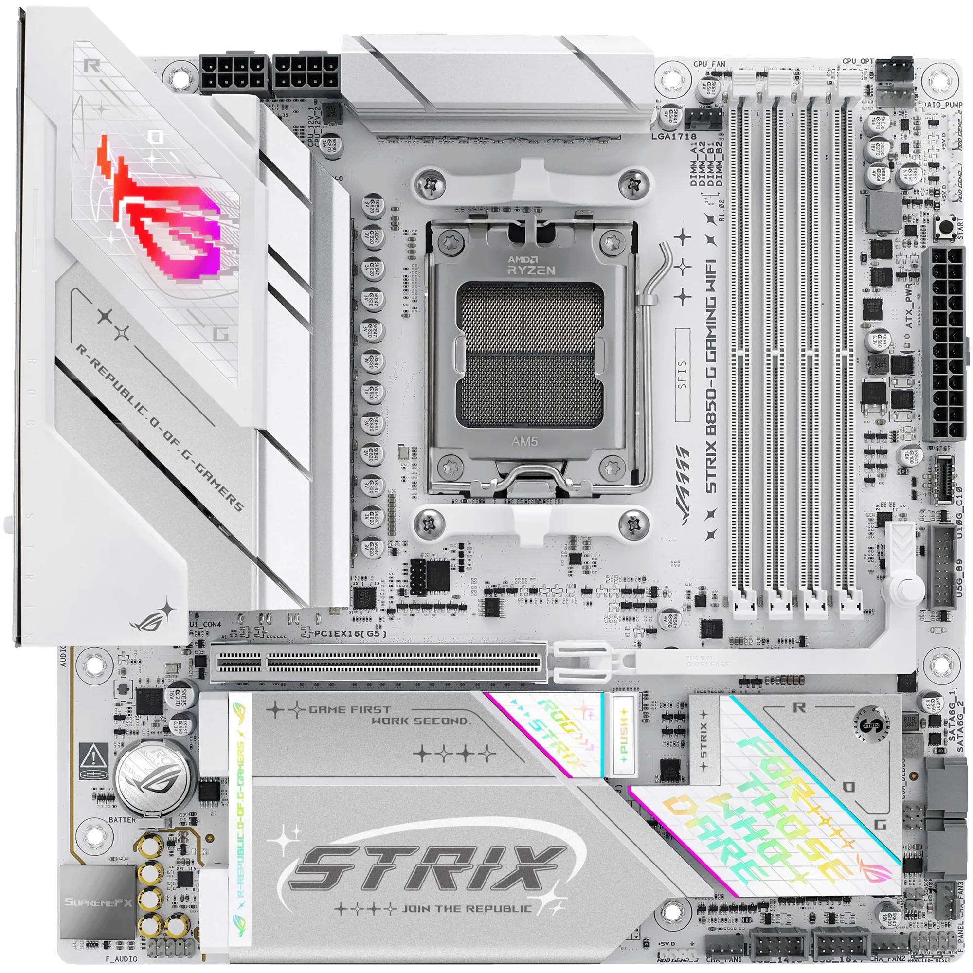 Купить Материнская плата Asus ROG Strix B850-G Gaming WiFi - фото 1