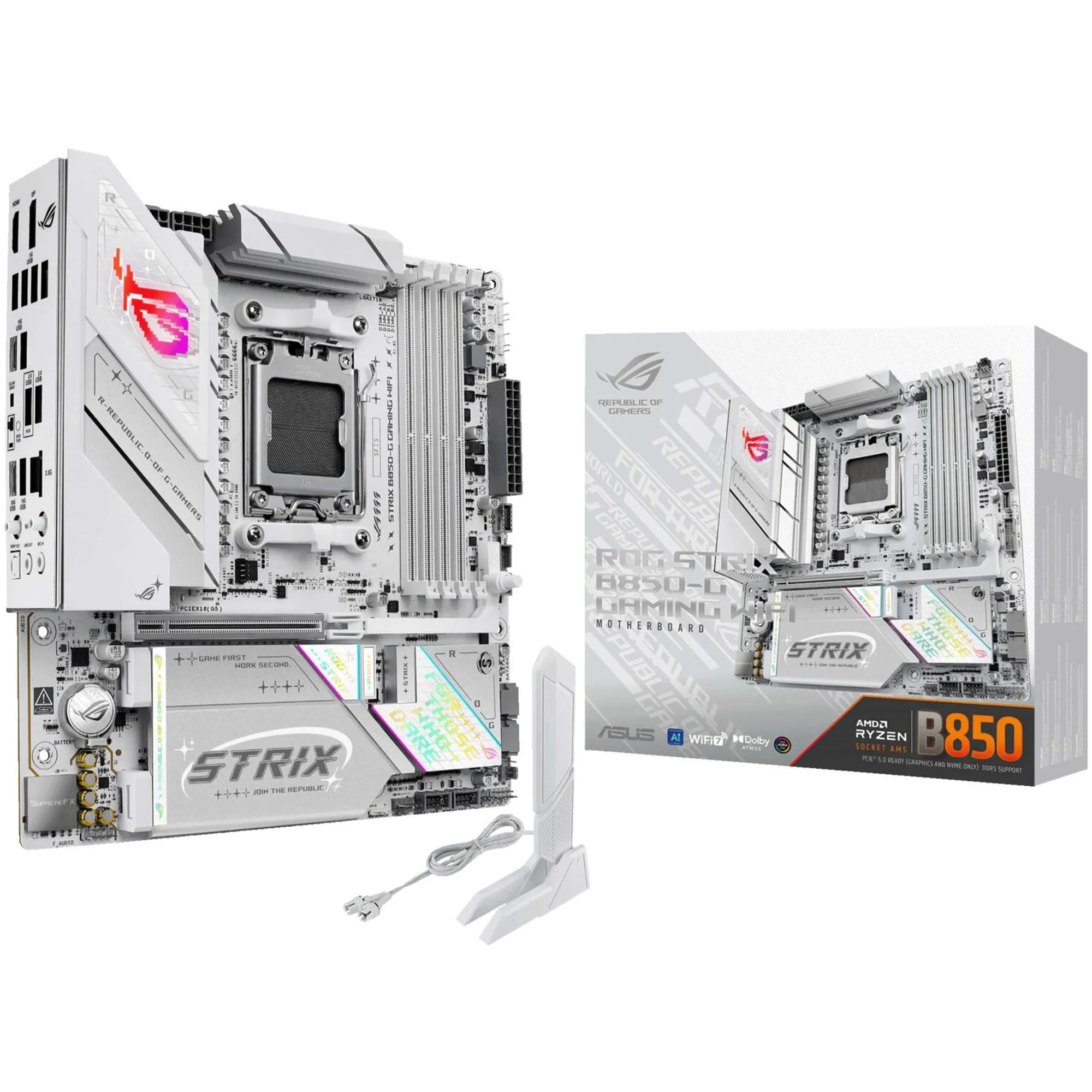 Купити Материнська плата Asus ROG Strix B850-G Gaming WiFi - фото 1