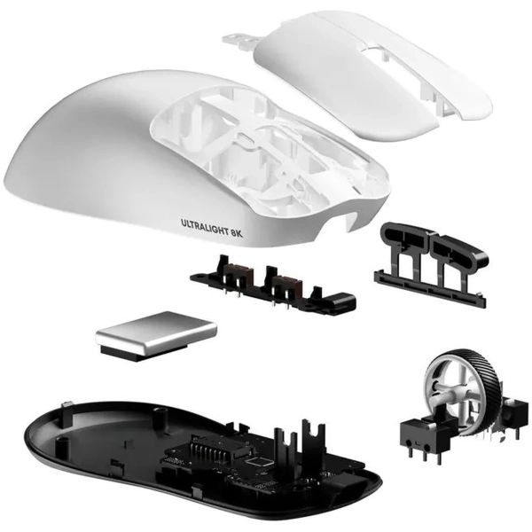 Купить Мышь GamePro Asgard Odin Wireless/USB-C White 8K PAW3950 (GM035W) - фото 4
