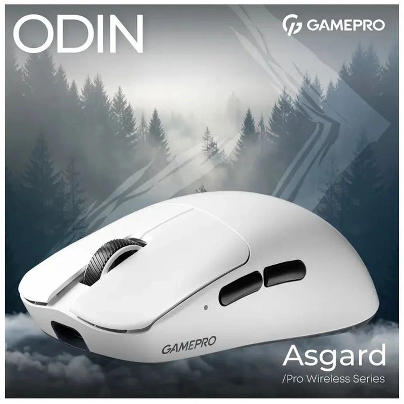 Купить Мышь GamePro Asgard Odin Wireless/USB-C White 8K PAW3950 (GM035W) - фото 7