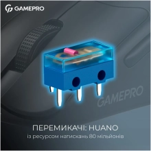 Купить Мышь GamePro Asgard Surt Wireless/Bluetooth/USB-C Black (GM017B) - фото 9