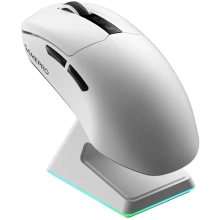 Купить Мышь GamePro Asgard Thor Wireless/Bluetooth/USB-C 1К charging dock White (GM023W) - фото 2