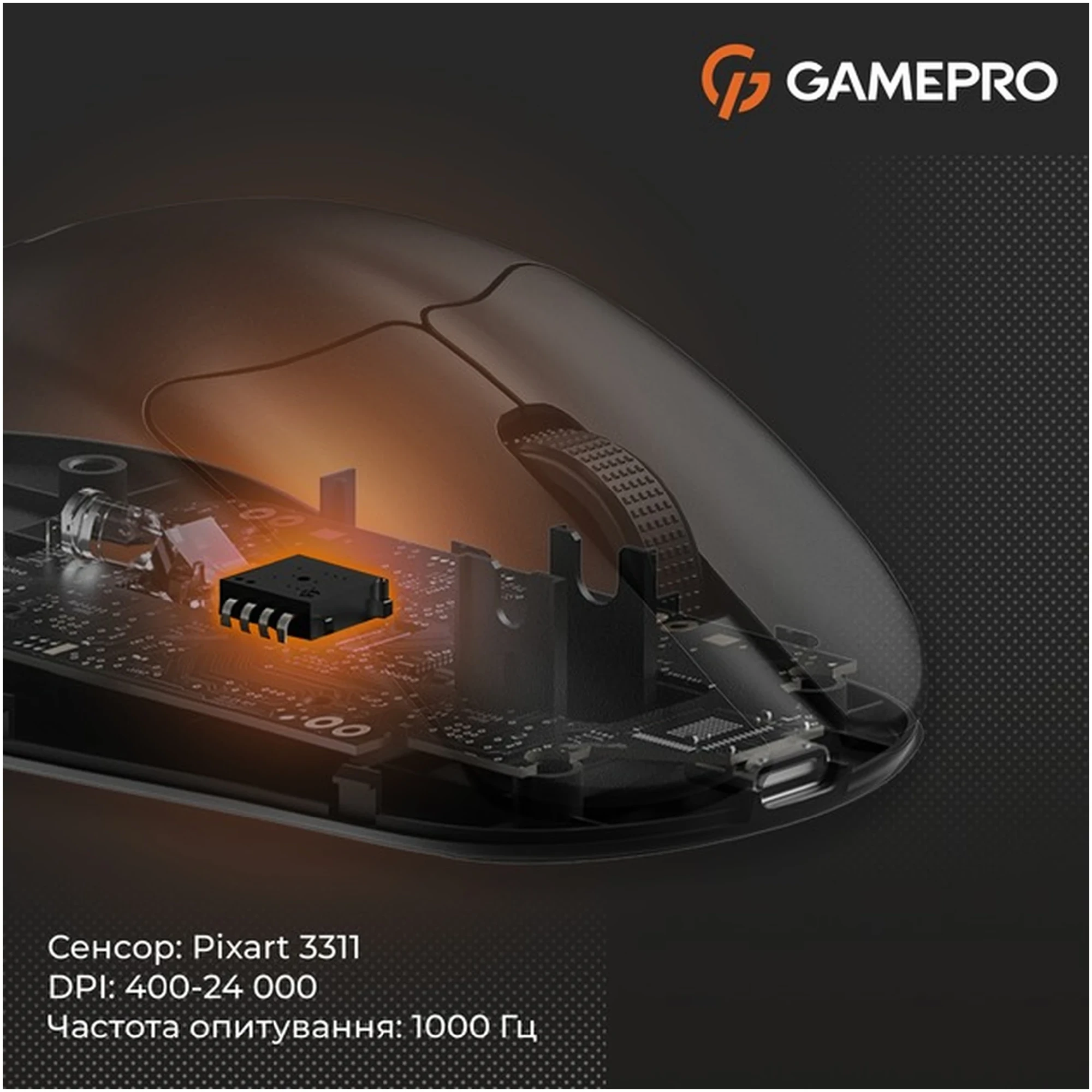 Купить Мышь GamePro Genesis Avenger Wireless/Bluetooth/USB-C Black (GM096B) - фото 7