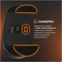 Купить Мышь GamePro Genesis Avenger Wireless/Bluetooth/USB-C Orange (GM096O) - фото 11