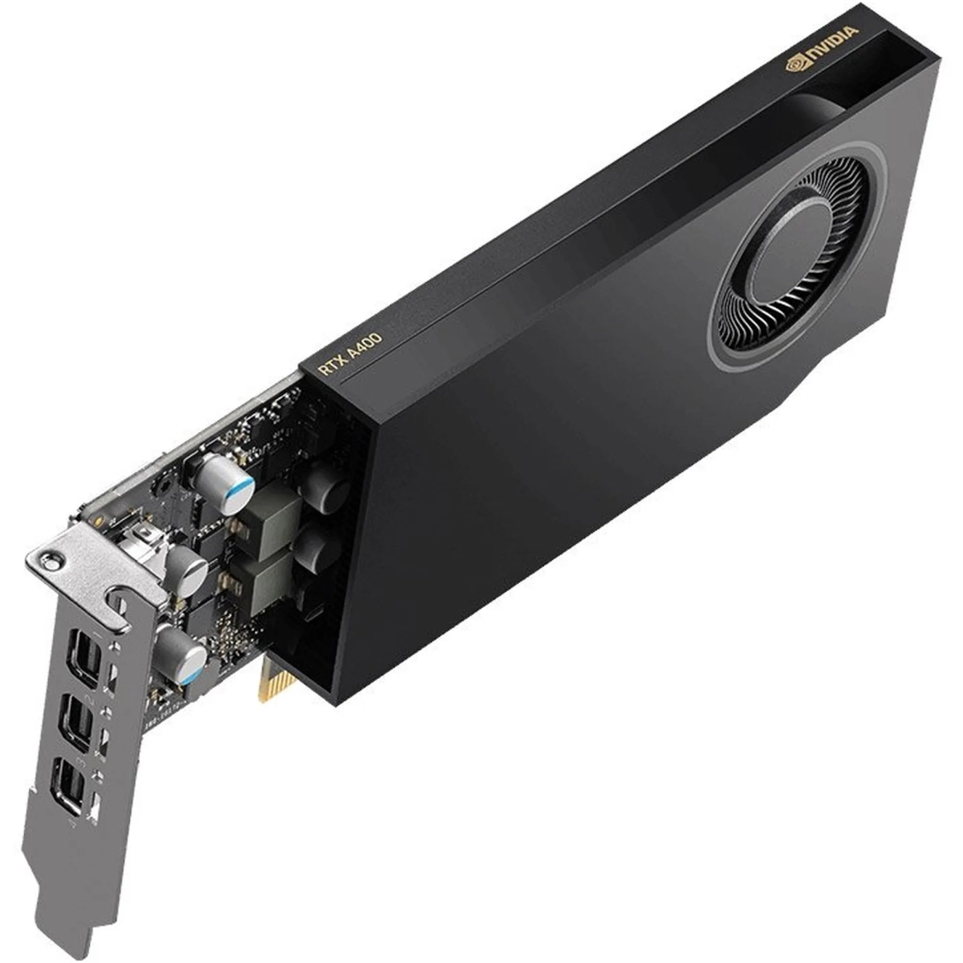 Купить Видеокарта PNY Nvidia RTX A400 4GB GDDR6 (VCNRTXA400-SB) - фото 3