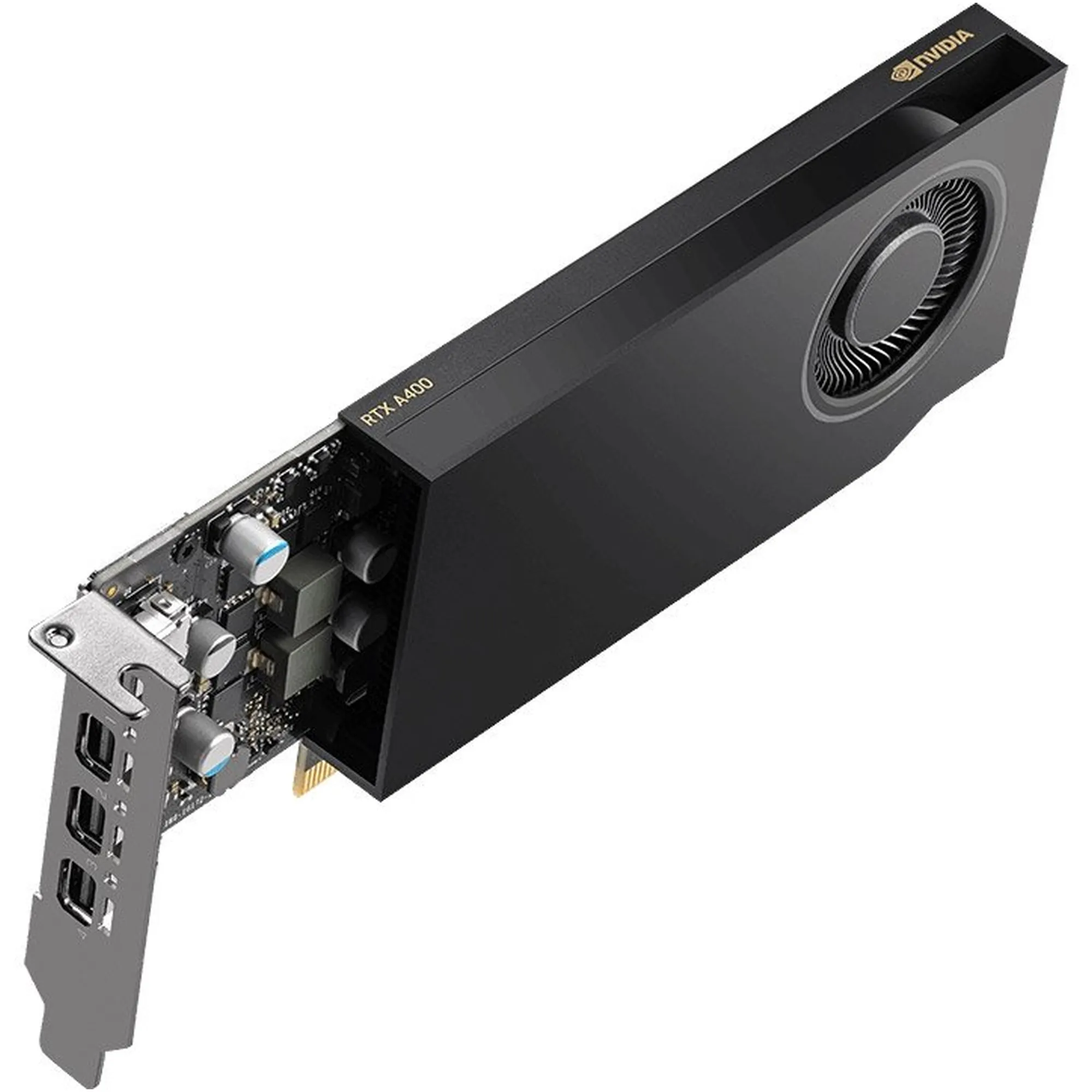 Купить Видеокарта PNY Nvidia RTX A400 4GB GDDR6 (VCNRTXA400-SB) - фото 3