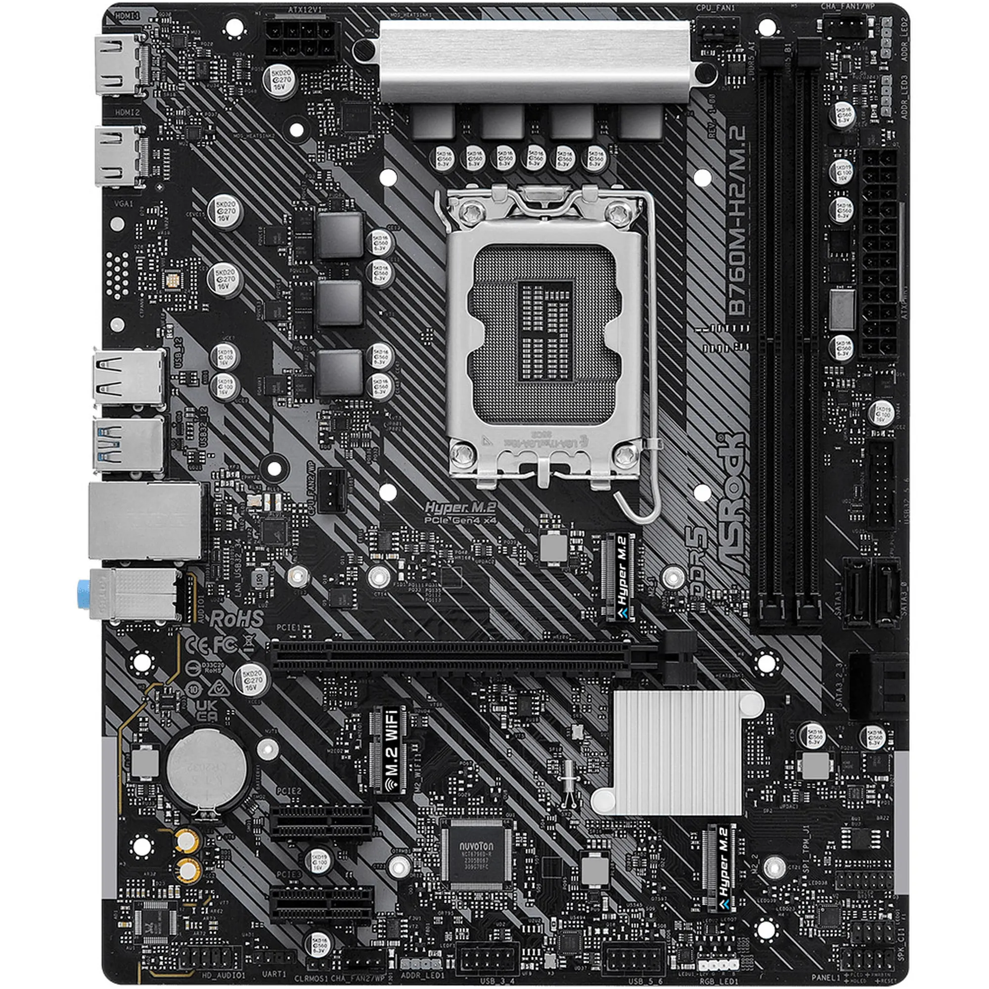 Купить Материнская плата Asus B760M-H2/M.2 - фото 1
