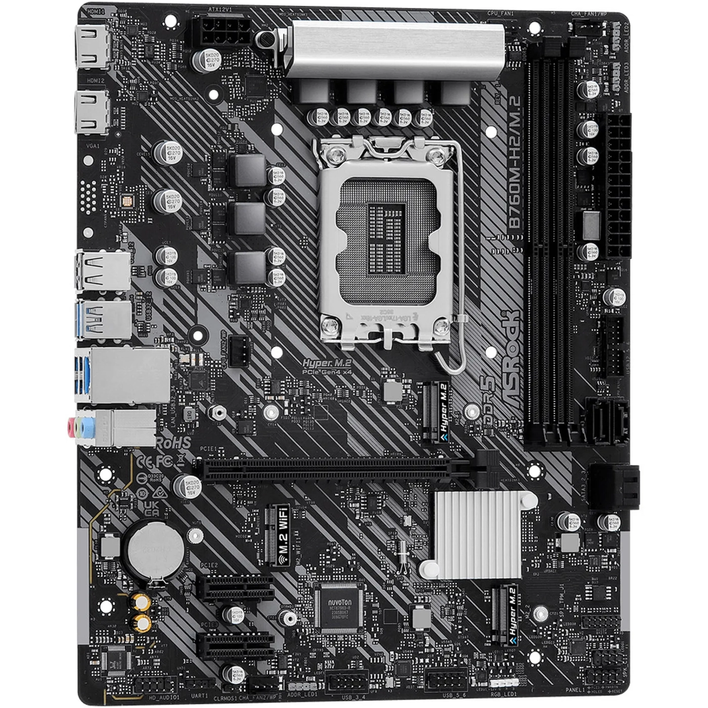 Купить Материнская плата Asus B760M-H2/M.2 - фото 4
