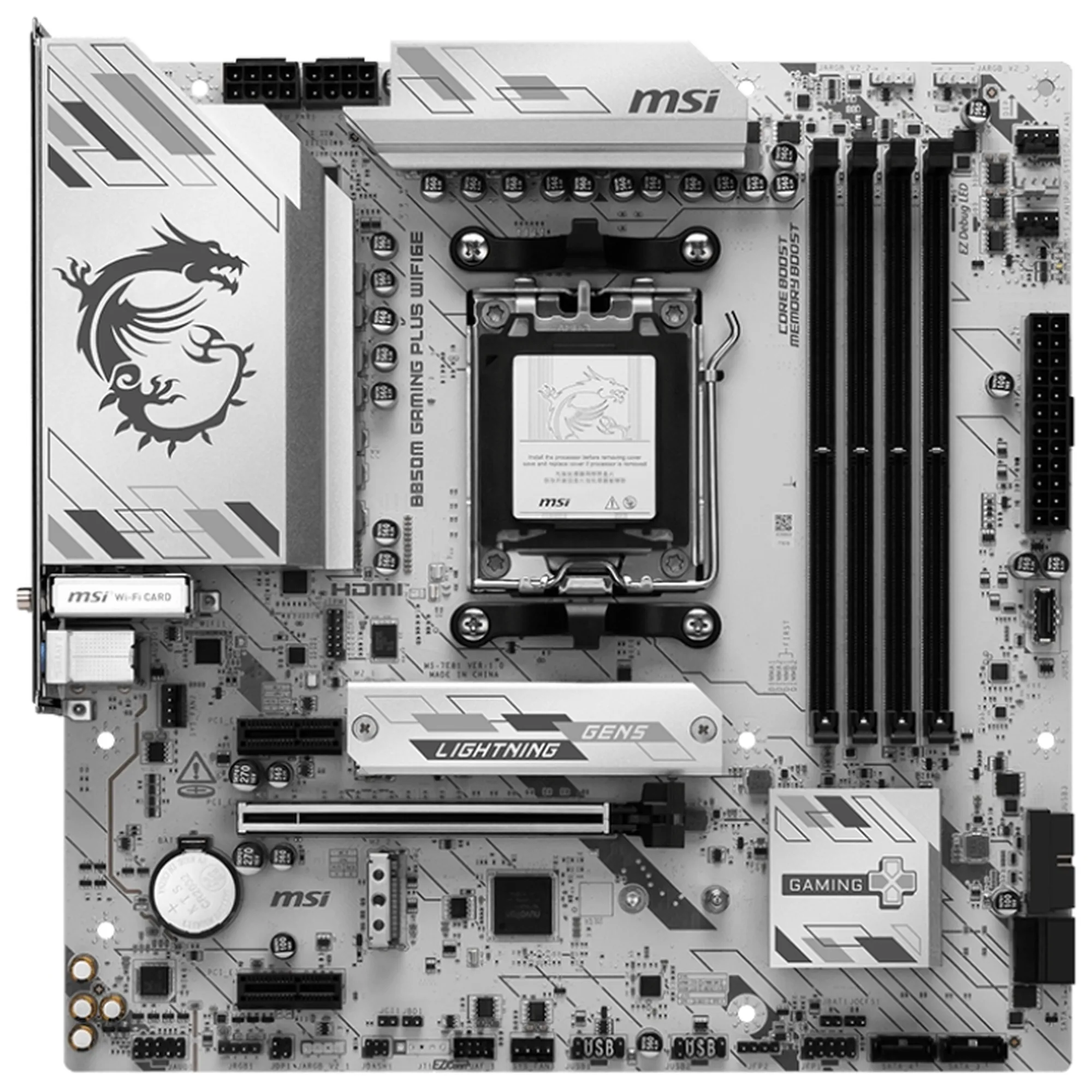 Купить Материнская плата MSI B850M Gaming Plus WiFi6E - фото 1