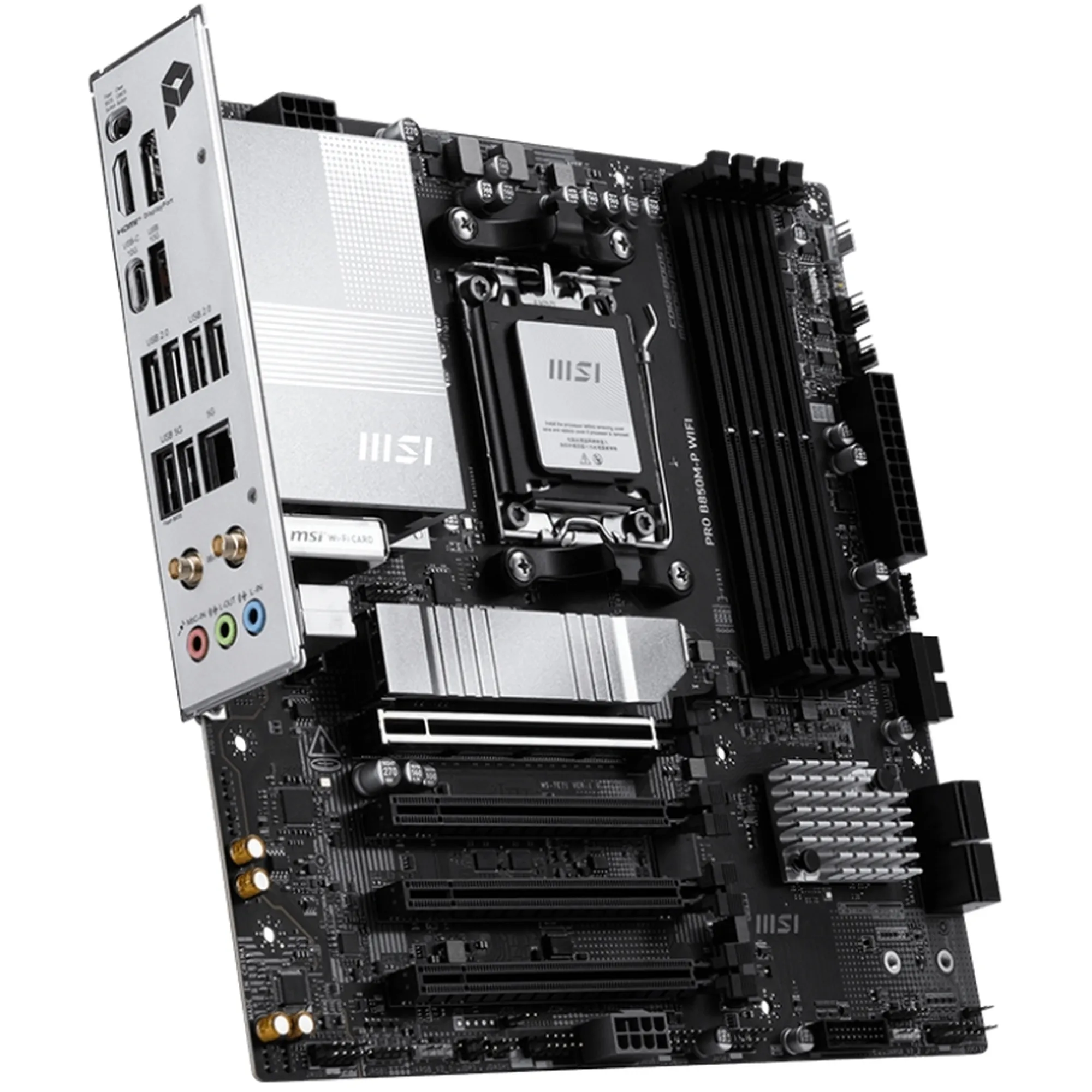 Купити Материнська плата MSI Pro B850M-P WiFi - фото 3