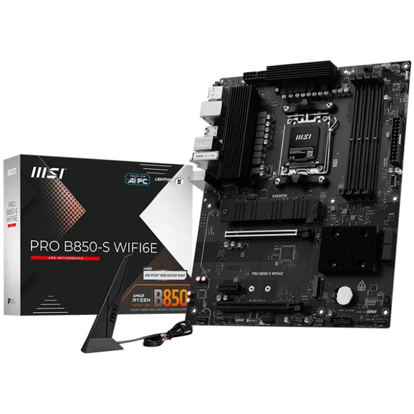 Купити Материнська плата MSI Pro B850-S WiFi6E - фото 1