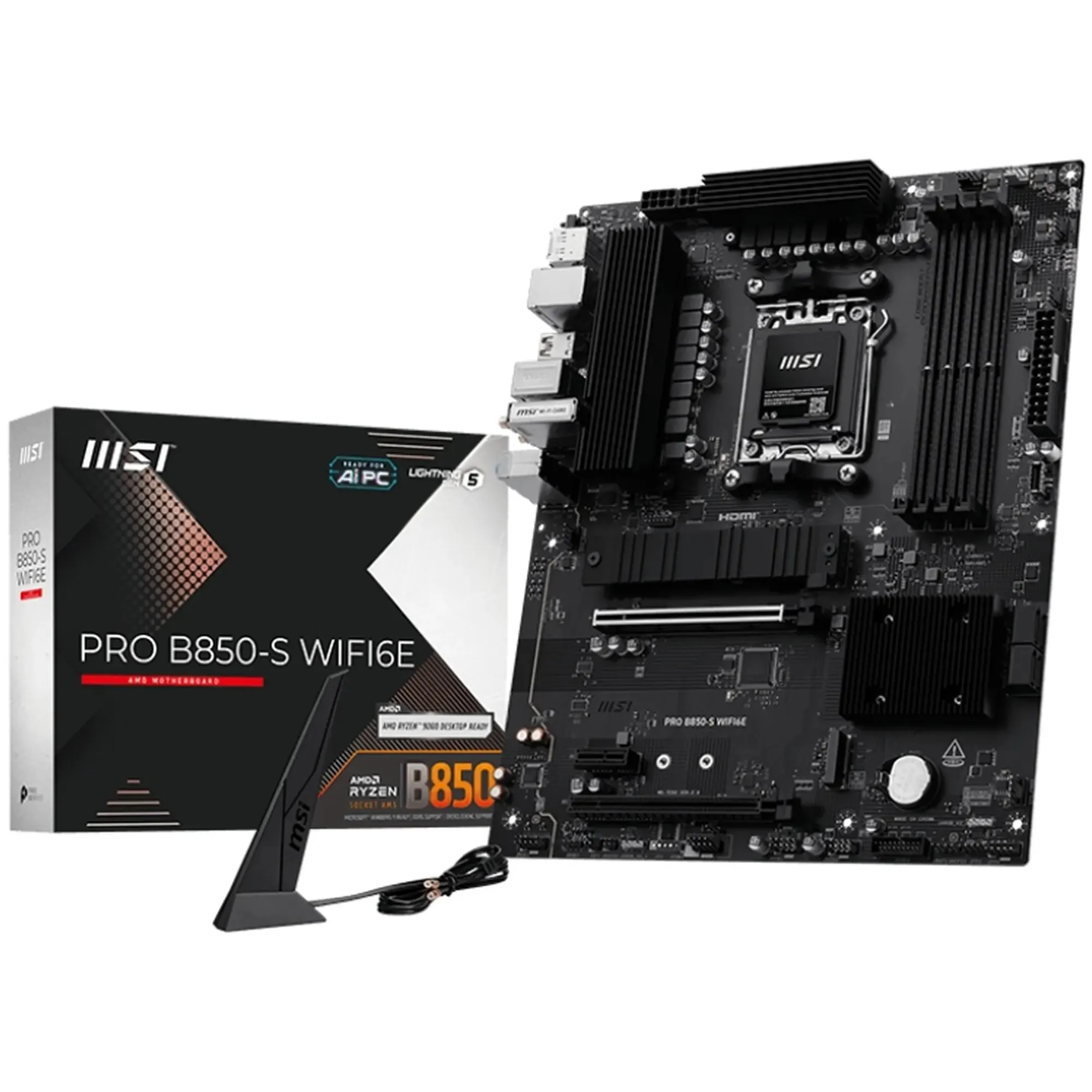 Купити Материнська плата MSI Pro B850-S WiFi6E - фото 1
