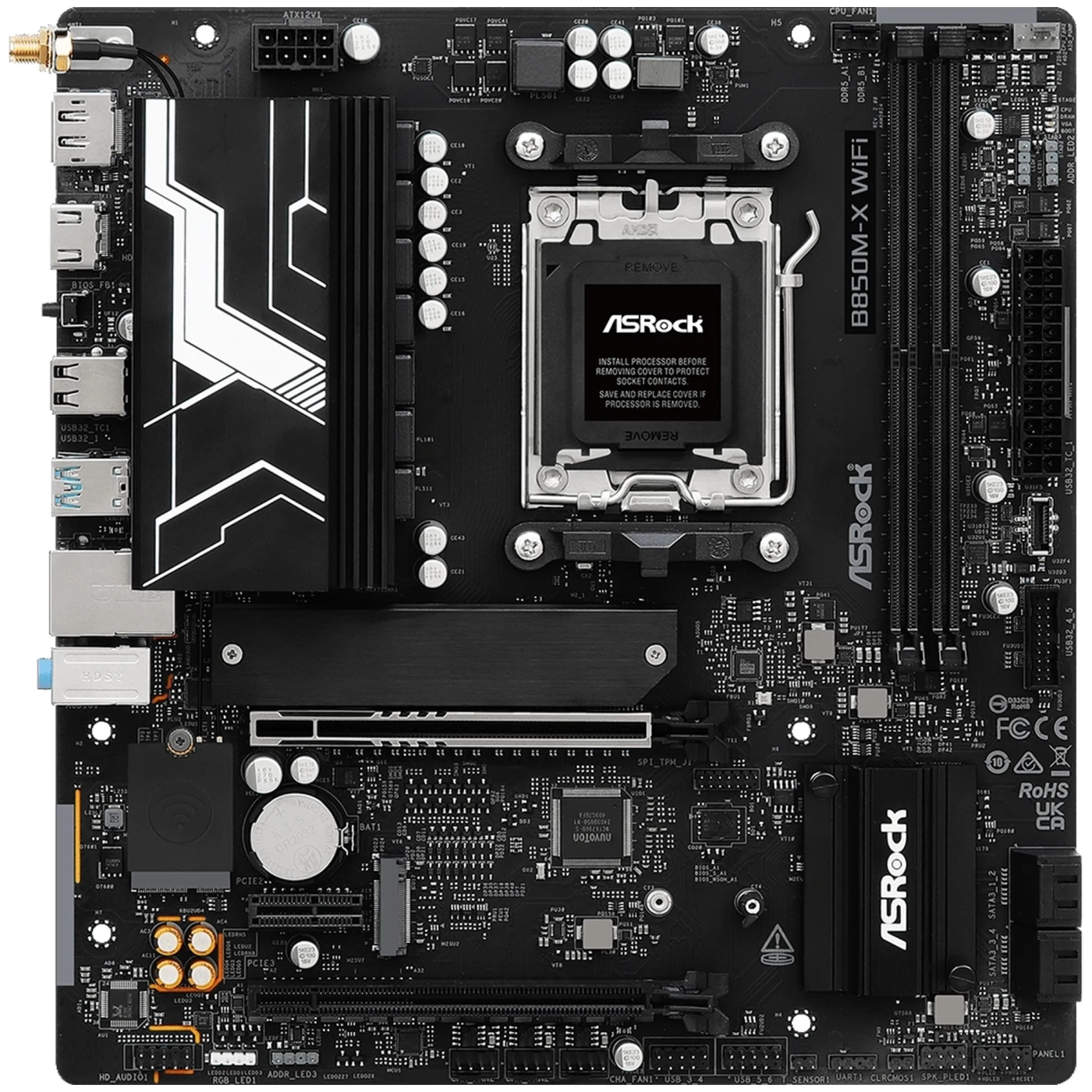 Купить Материнская плата ASRock B850M-X WiFi R2.0 - фото 1