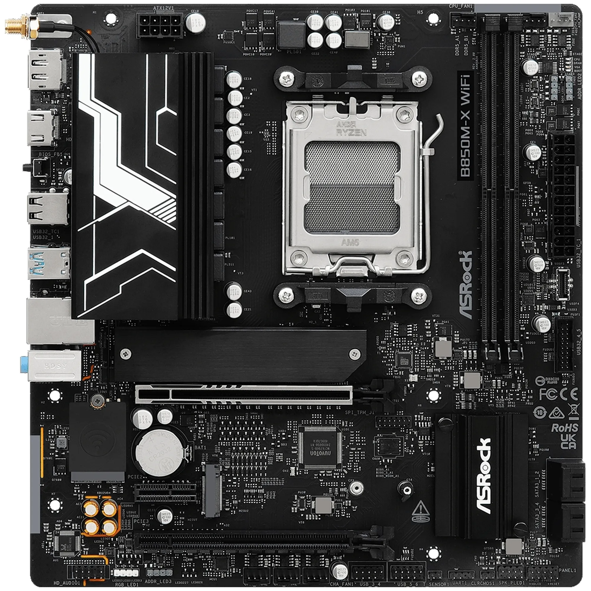 Купить Материнская плата ASRock B850M-X WiFi R2.0 - фото 2