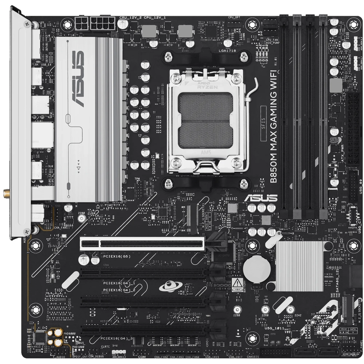 Купити Материнська плата Asus B850M Max Gaming WiFi - фото 1