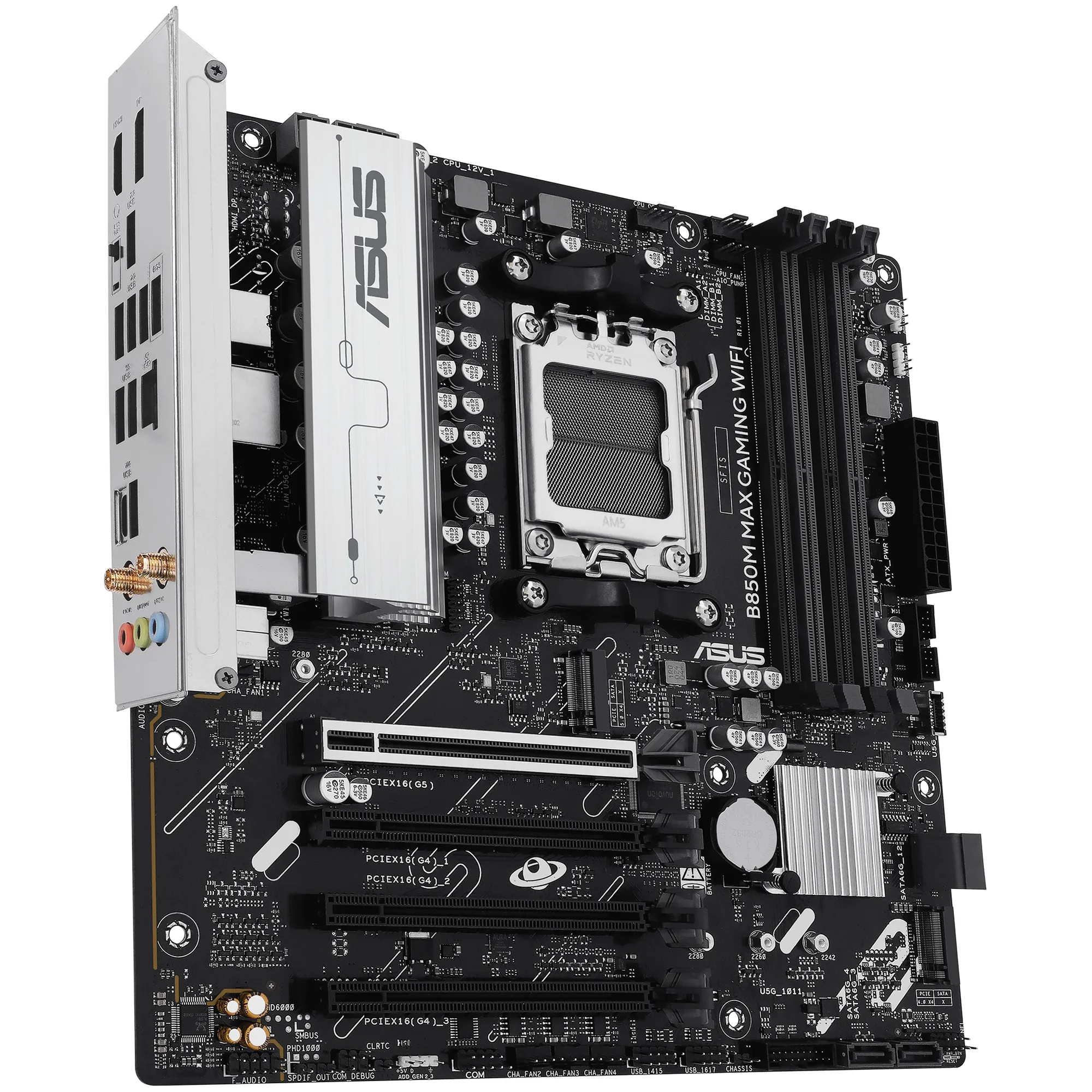 Купити Материнська плата Asus B850M Max Gaming WiFi - фото 3