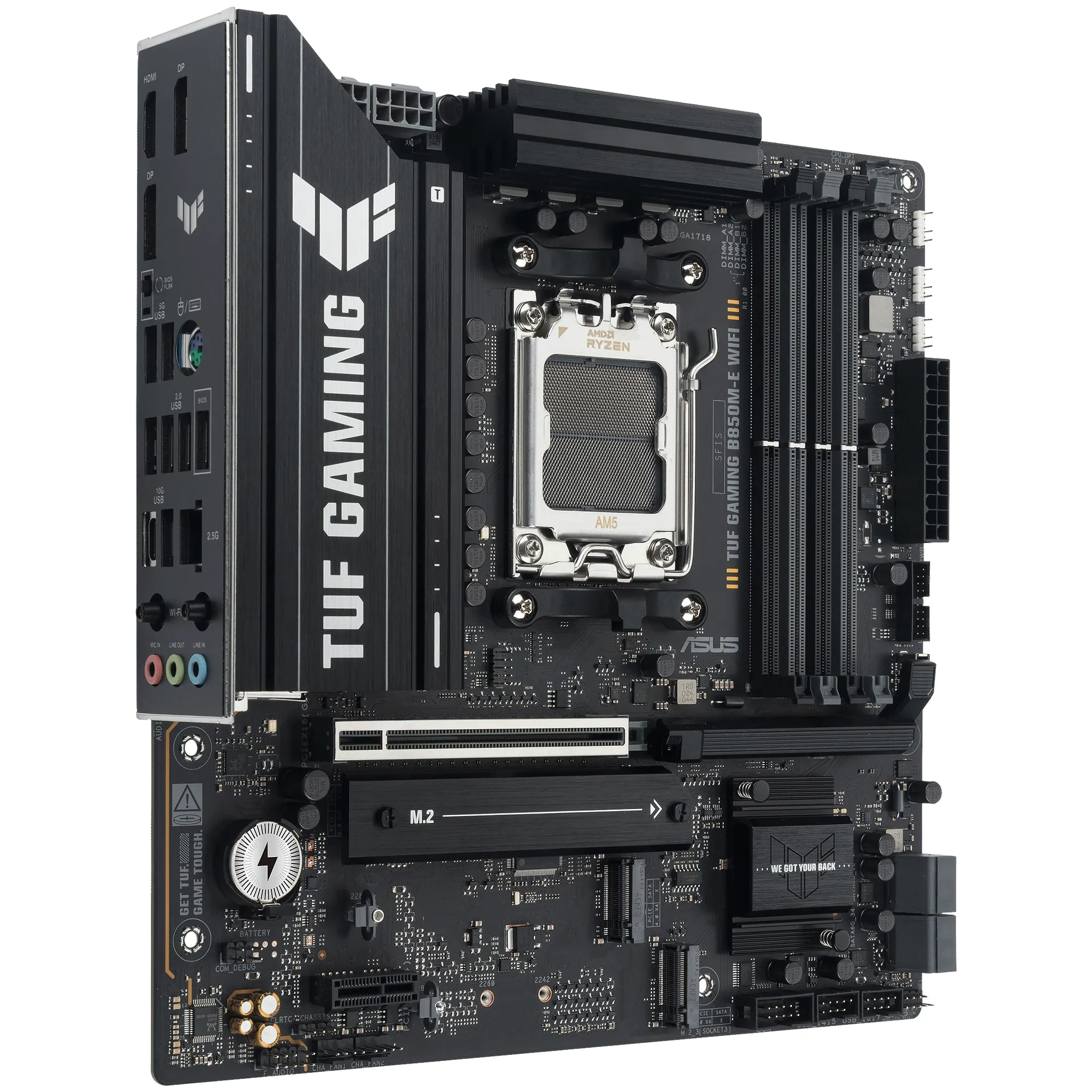 Купить Материнская плата Asus TUF Gaming B850M-E WiFi - фото 2