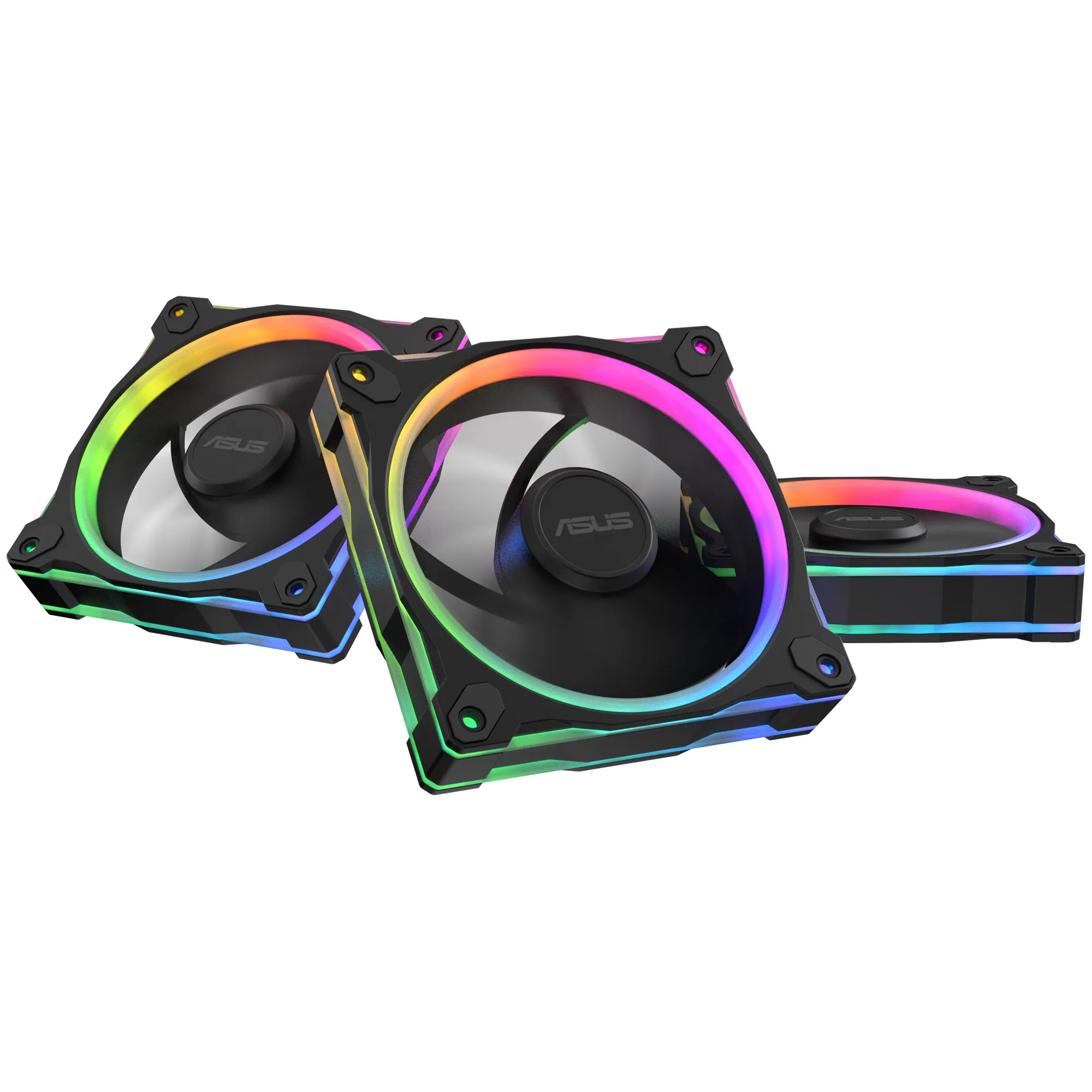 Купити Вентилятор ASUS Prime MR120 Reverse ARGB Black 3in1 (90DA00L0-B09020) - фото 1