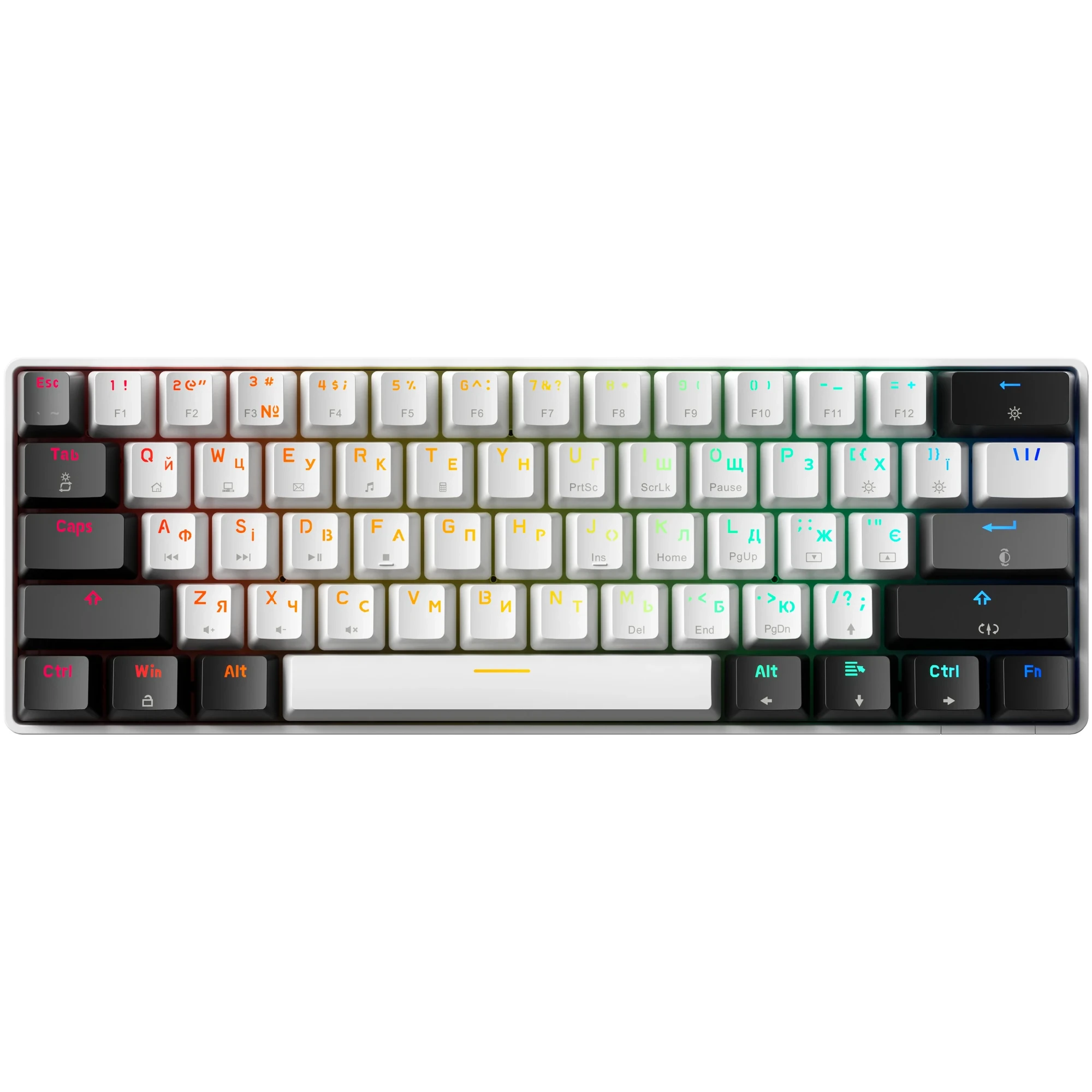 Купить Клавиатура GamePro Genesis Infinity Outemu Swith RGB USB-C (MK130BW) - фото 4