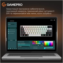 Купить Клавиатура GamePro Genesis Infinity Outemu Swith RGB USB-C (MK130BW) - фото 5