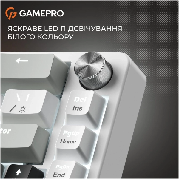 Купити Клавіатура GamePro Genesis Silverlight USB-C (MK116) - фото 8