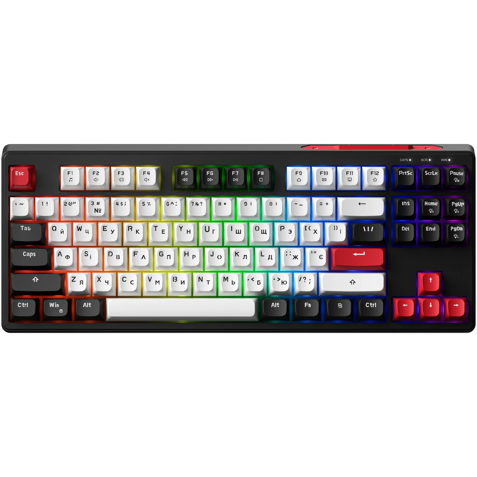 Купить Клавиатура GamePro GK580 Rainbow LED USB-C - фото 1