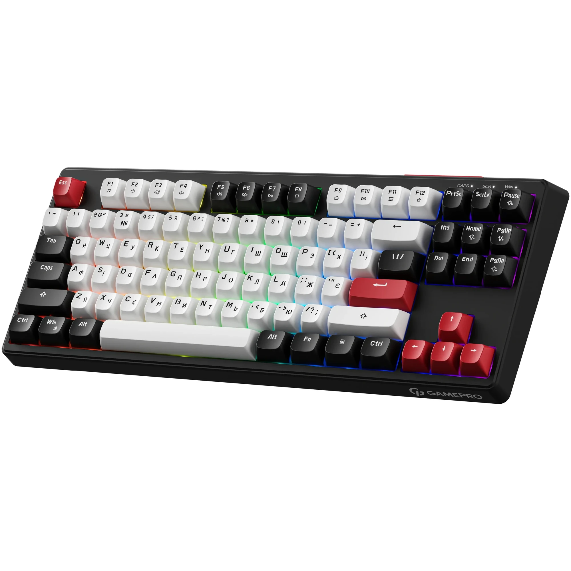 Купить Клавиатура GamePro GK580 Rainbow LED USB-C - фото 4