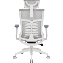 Купить Кресло офисное Officepro Balance OC620-W-LG-LG White/Light Gray - фото 4