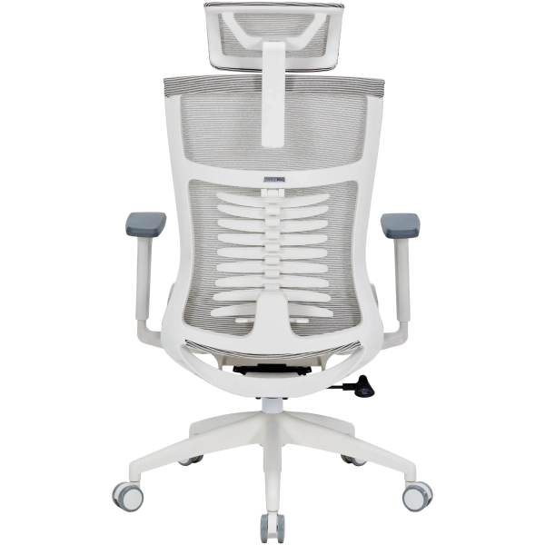 Купить Кресло офисное Officepro Balance OC620-W-LG-LG White/Light Gray - фото 4